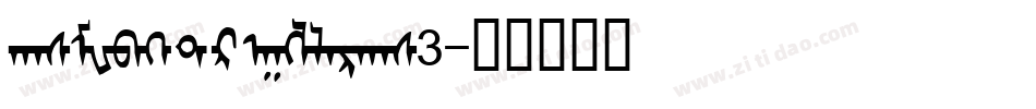 hasMWbkt Regularhas3字体转换